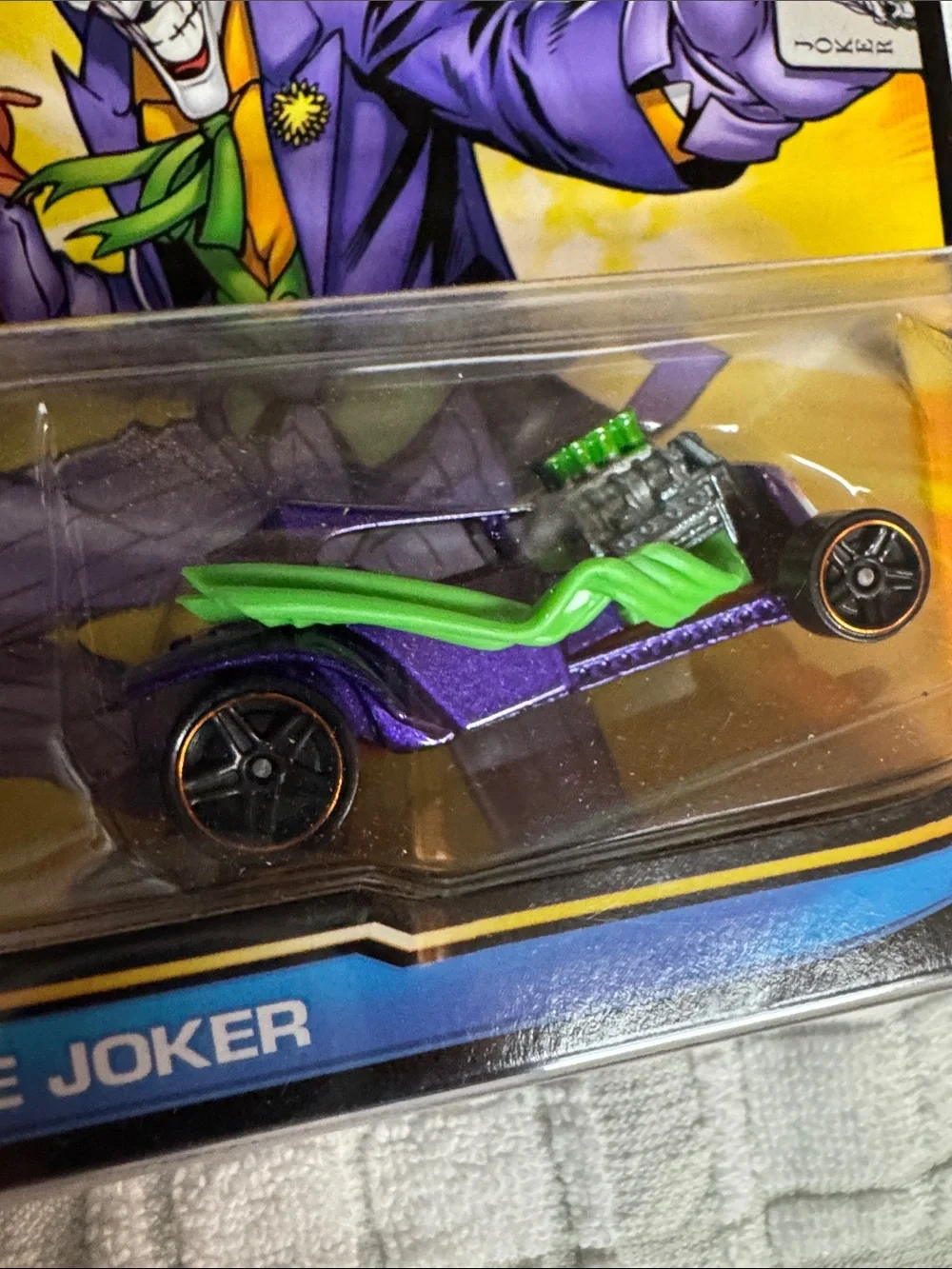 The Joker Die-Cast Car - Purple & Green HOT WHEELS